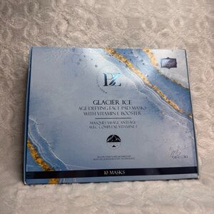 BELOW ZERO GLACIER ICE AGE DEFYING FACE PAD MASK WITH VITAMIN E
BOOSTER